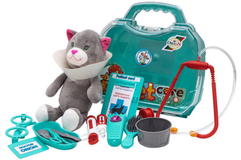 

Набор ветеринара, Лечу питомца с котом, Орион 919в.2 ORION