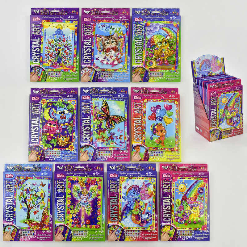 

Набор для творчества "CRYSTAL ART KIDS" Мозаика из кристаллов Danko Toys