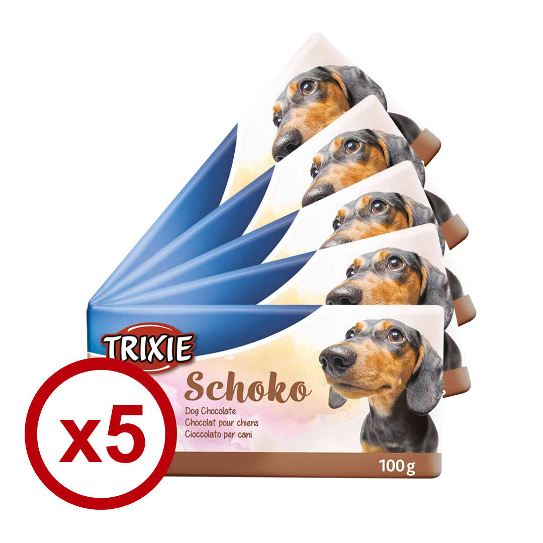 

Trixie TX-2970 Schoko Dog Chocolate 100г*5 шт (500г) шоколад для собак