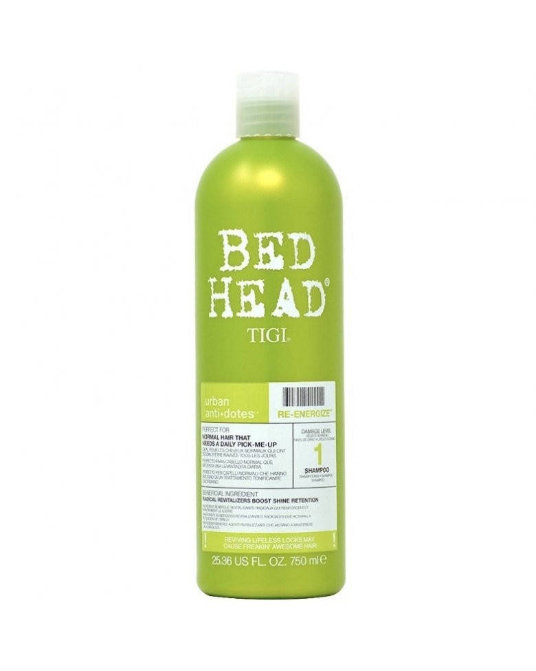 

Зміцнюючий шампунь для нормального волосся Tigi Bed Head Urban Antidotes Re-energize Shampoo 750ml