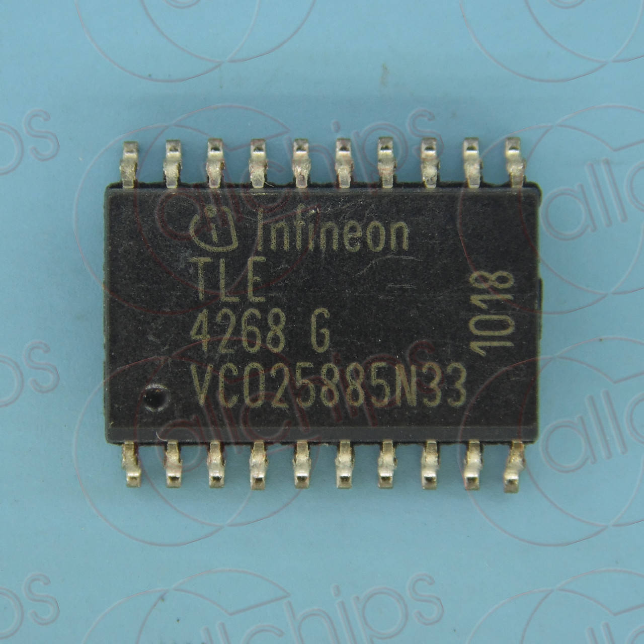 

Стабилизатор 5В 150мА Infineon TLE4268G PSOP20 б/у
