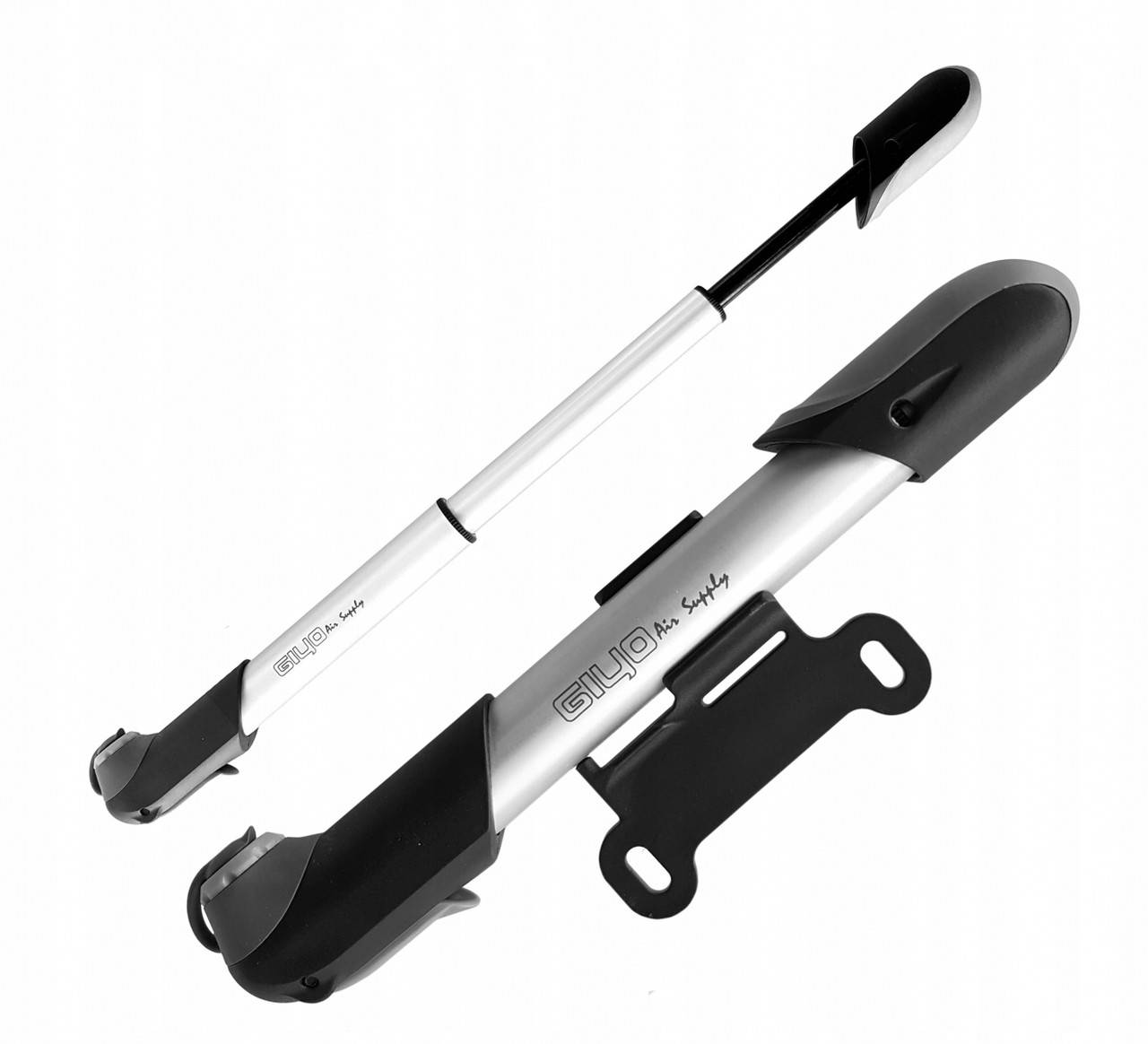 

Насос мини телескоп. GIYO GP-06A алюм. AV/FV (120psi) (серый)