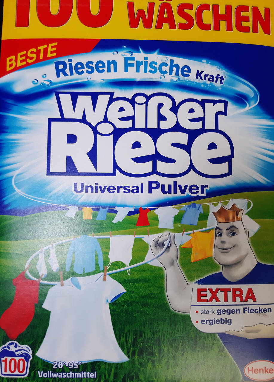 

Стиральный порошок Вайбер 5,5 кг универсал Weiber Riese Uniwersal 100 стирок