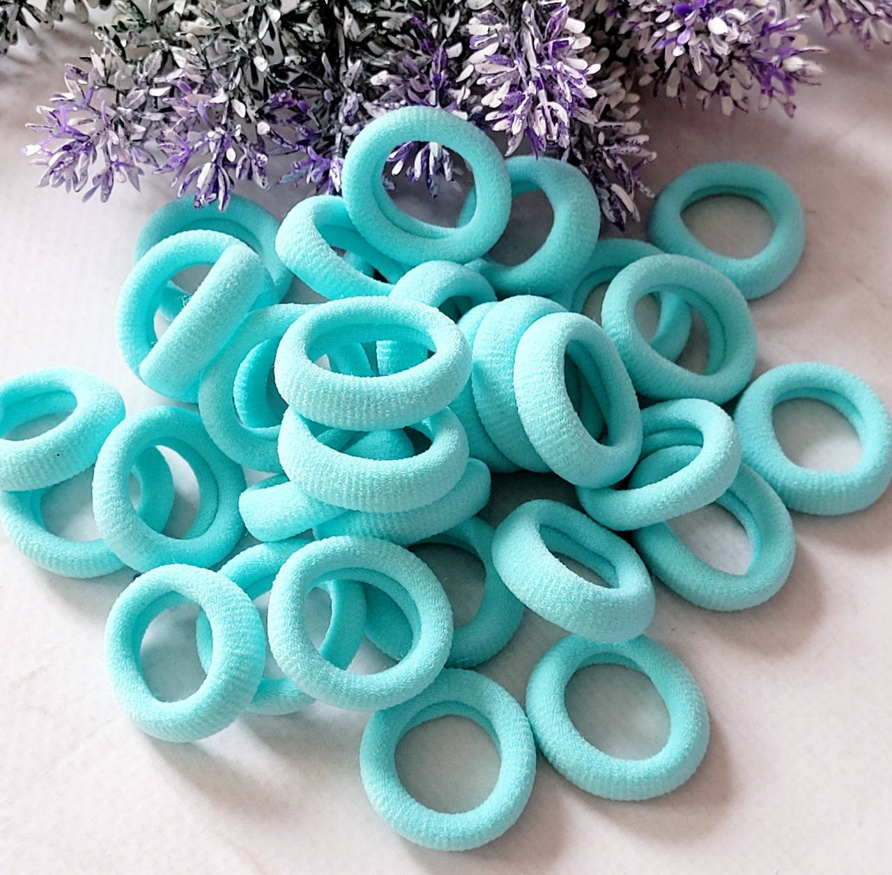 

Резинки мікрофіба 2,7см бірюзовий 007