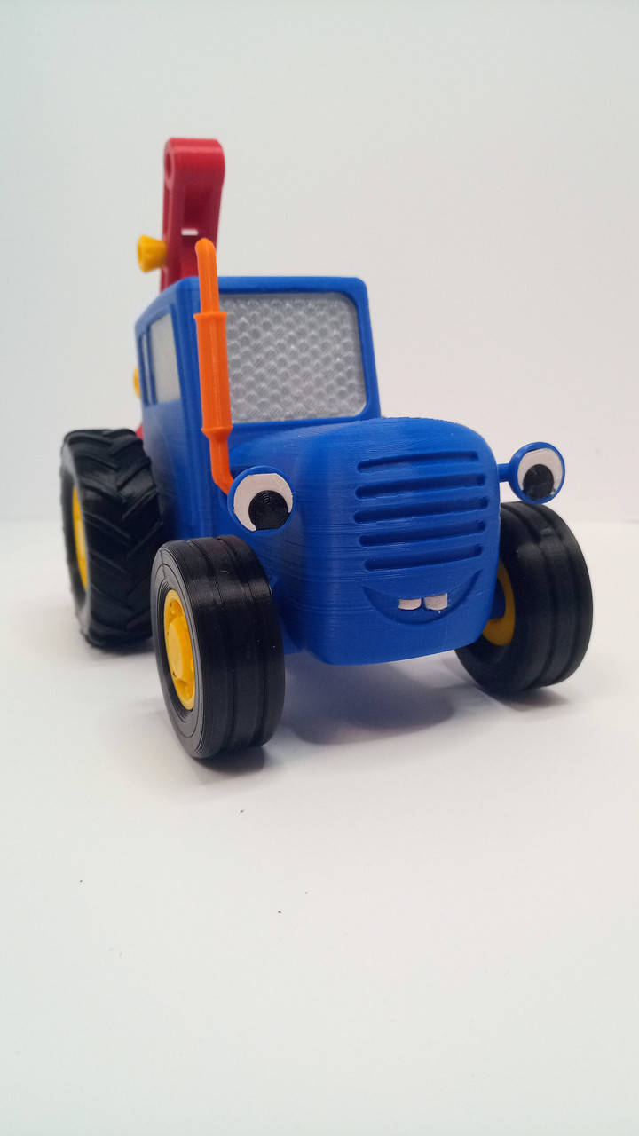 

Игрушка пластиковая Синий трактор (трактор+ковш).