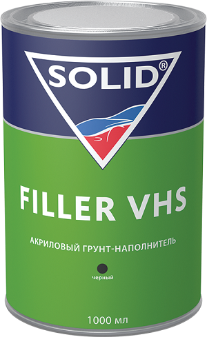 

SOLID Акриловый грунт-наполнитель FILLER VHS 4+1 ЧЕРНЫЙ