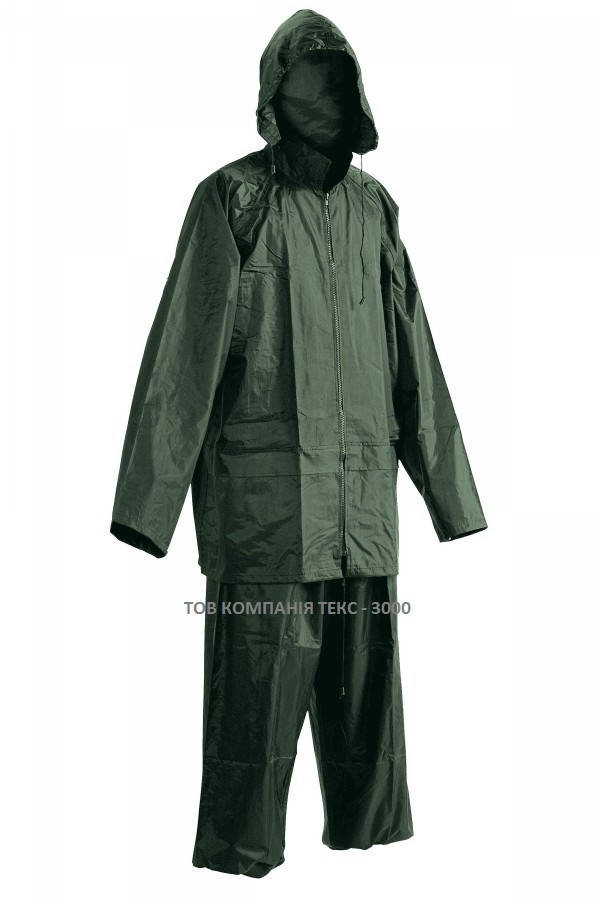 

Костюм водостойкий ПВХ / нейлон (зеленый)., Зелёный