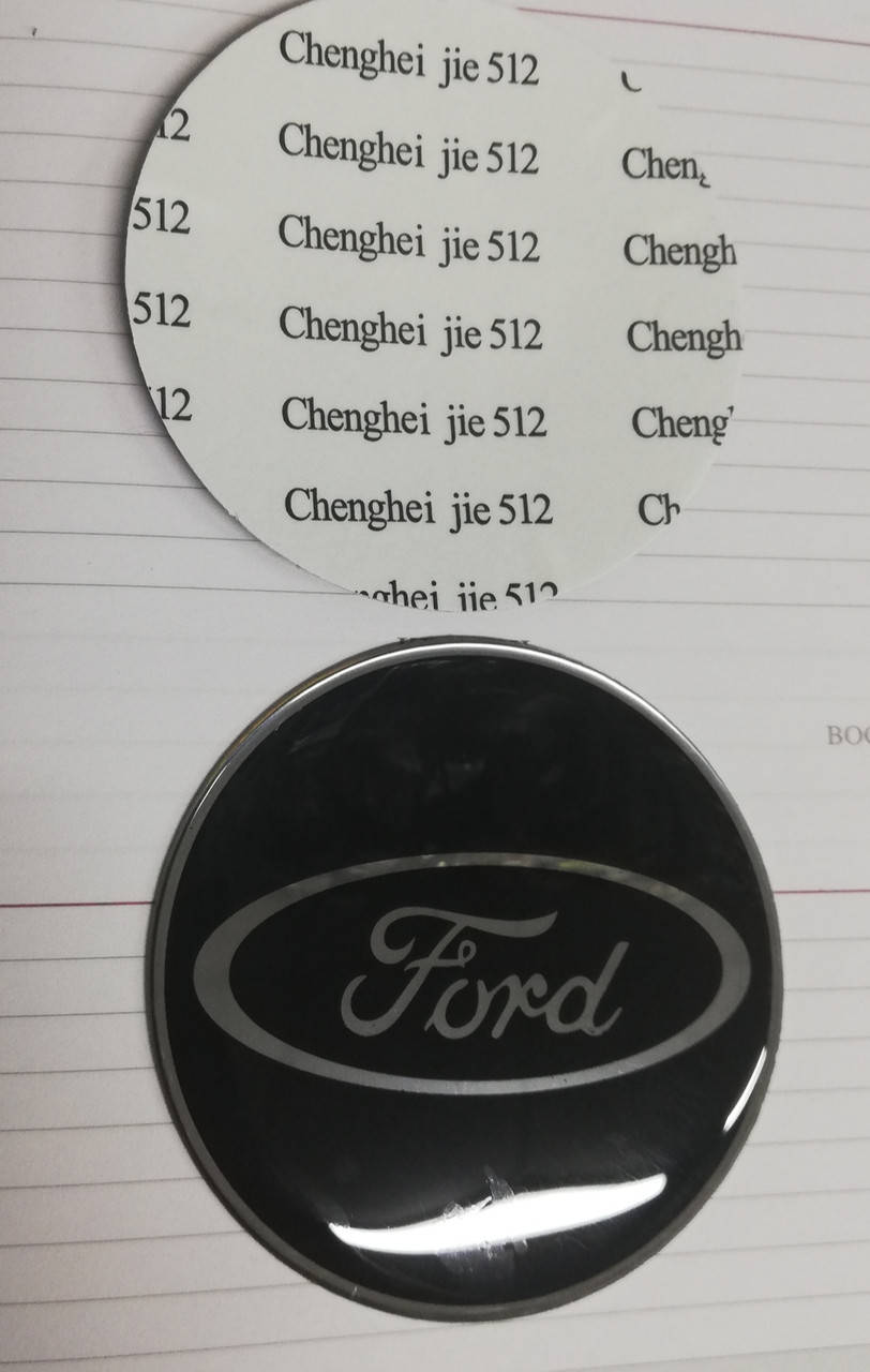 

3D наклейки на диски и колпаки FORD металл 65