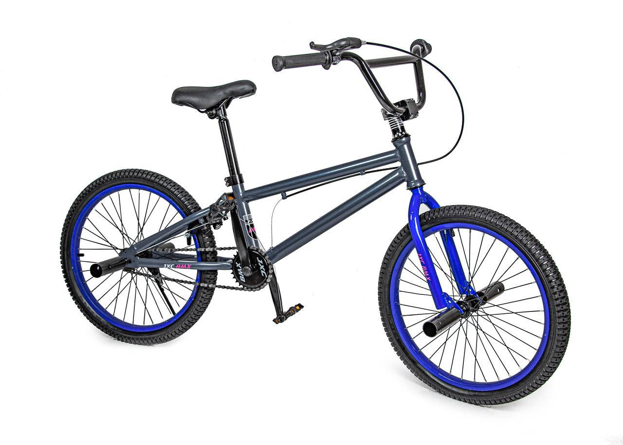 

Трюковый Велосипед 20 JXC BMX Черно-синий