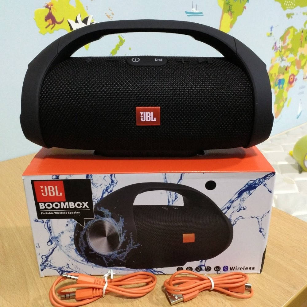 

Портативная беспроводная Bluetooth колонка по типу JBL Boombox mini (215 мм)