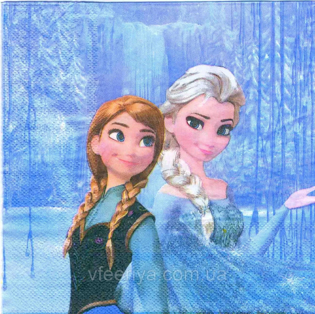 

Салфетки Холодное сердце (Frosen) 20 шт в упак.