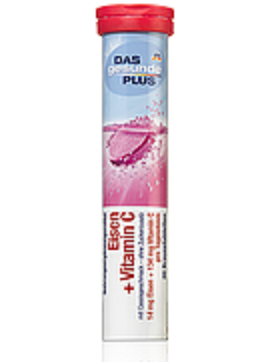 

Шипучие таблетки-витамины Das Gesunde Plus Eisen + Vitamin C 20шт