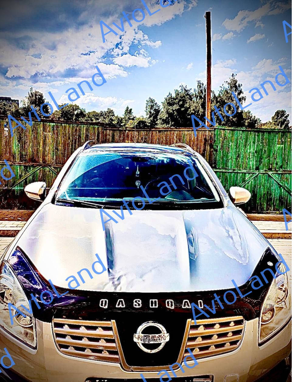 

ДЕФЛЕКТОР КАПОТА, МУХОБОЙКА NISSAN QASHQAI 2006-2009 VIP TUNING