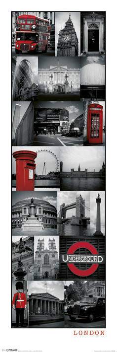 

Постер плакат "Лондон (Коллаж) / London (Collage)" (ps-001503)