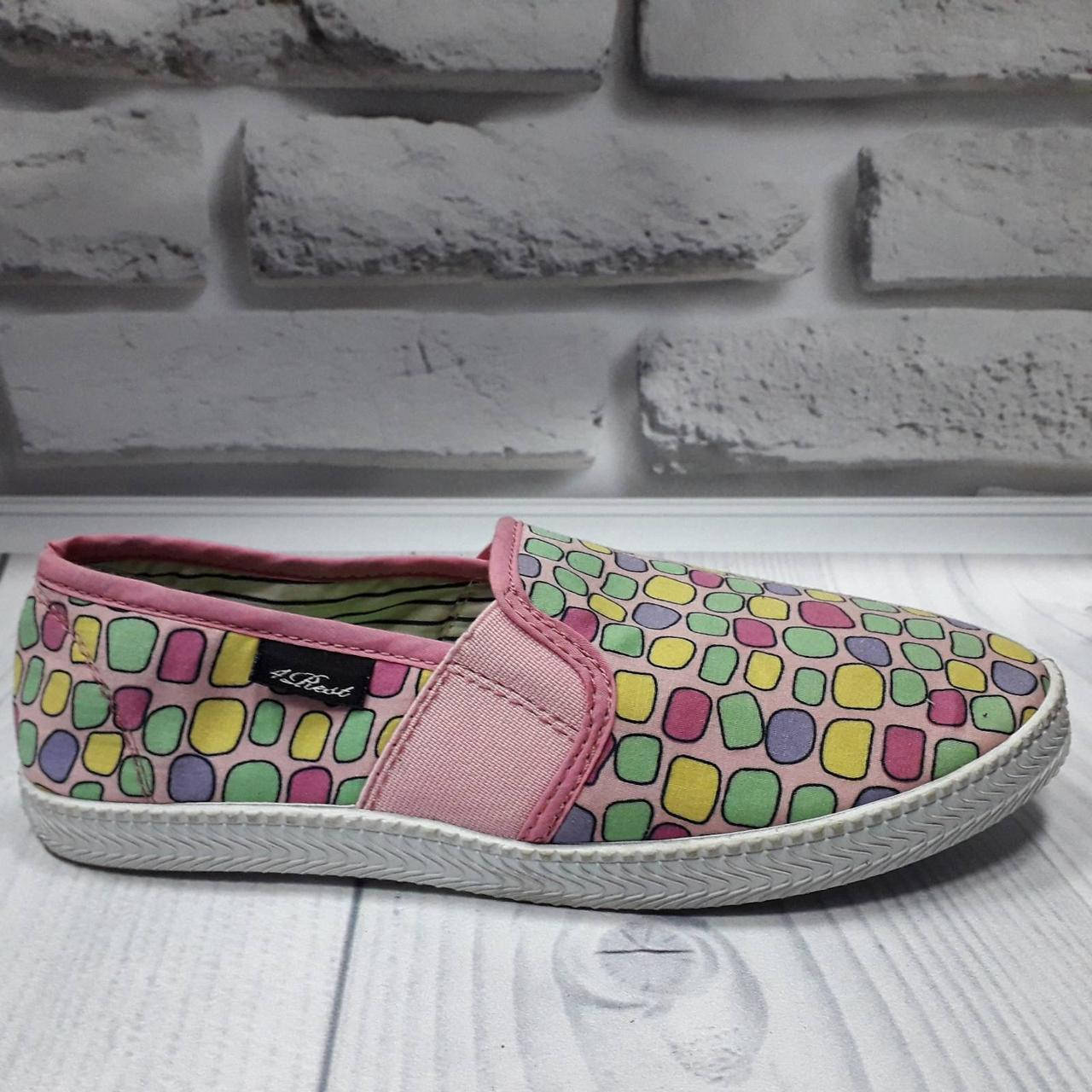 

Женские слипоны 4 Rest текстильные цветные