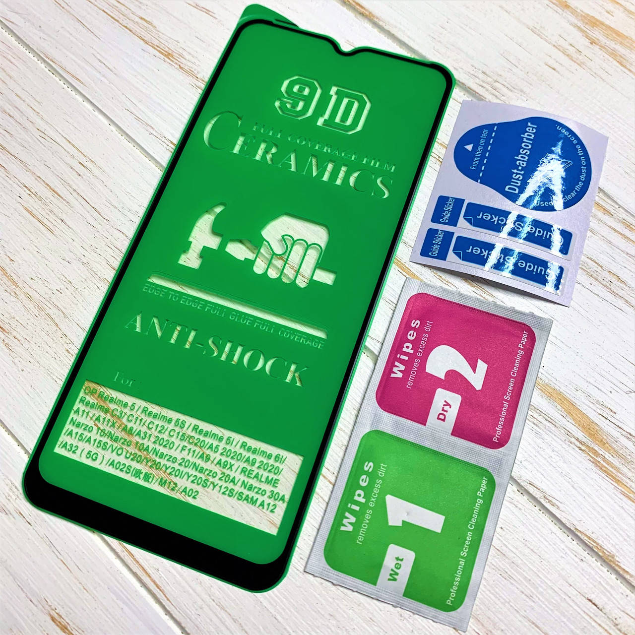 

Керамическое защитное стекло для Samsung Galaxy A12 (A125) Ceramic чёрное, Прозрачный