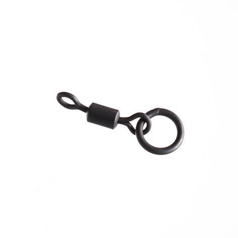 

Вертлюг с кольцом Flat Feeder Rings Swivels №7 (5шт.)