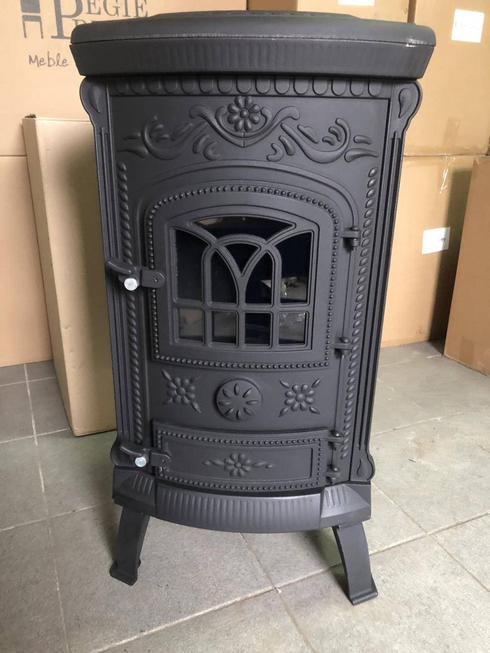 

Печь чугунная NORDflam Verdo Eko 7 кВт буржуйка коза топка на дровах