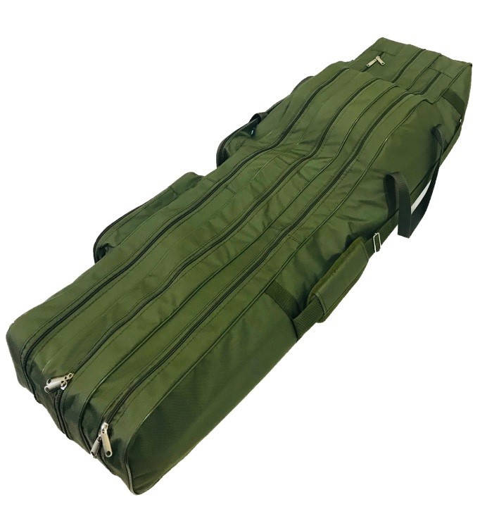 

Чехол для карповых удилищ с катушками на три секции VA R48 129 см Зеленый 02SR48