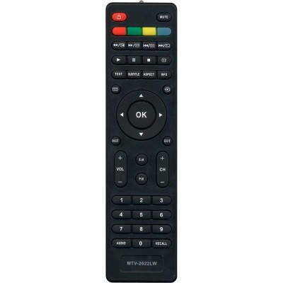 

Пульт для телевизора mystery mtv-2622lw, Черный