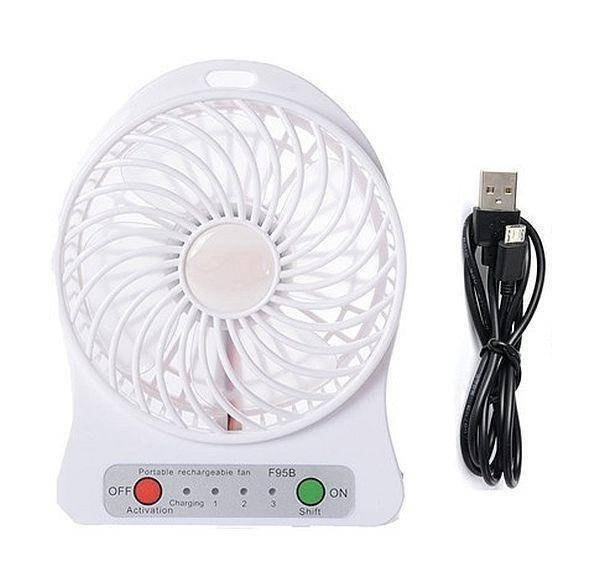 

Вентилятор настольный, аккумуляторный Usb Mini Fan, лидер