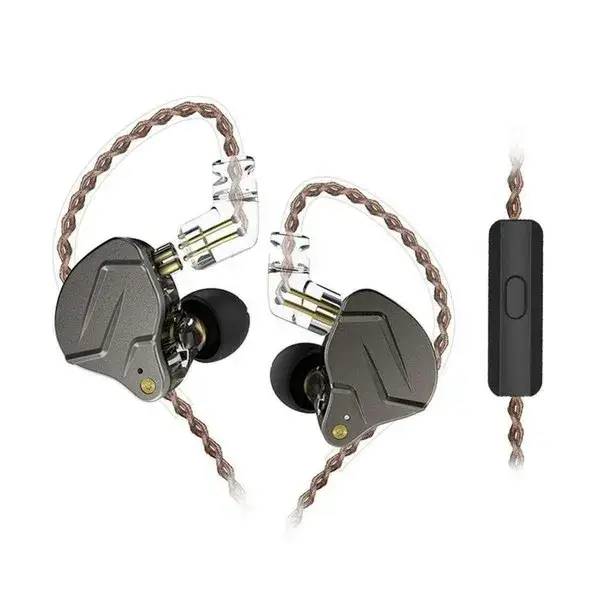 

Проводные наушники Knowledge Zenith ZSN Pro Black вакуумные с микрофоном