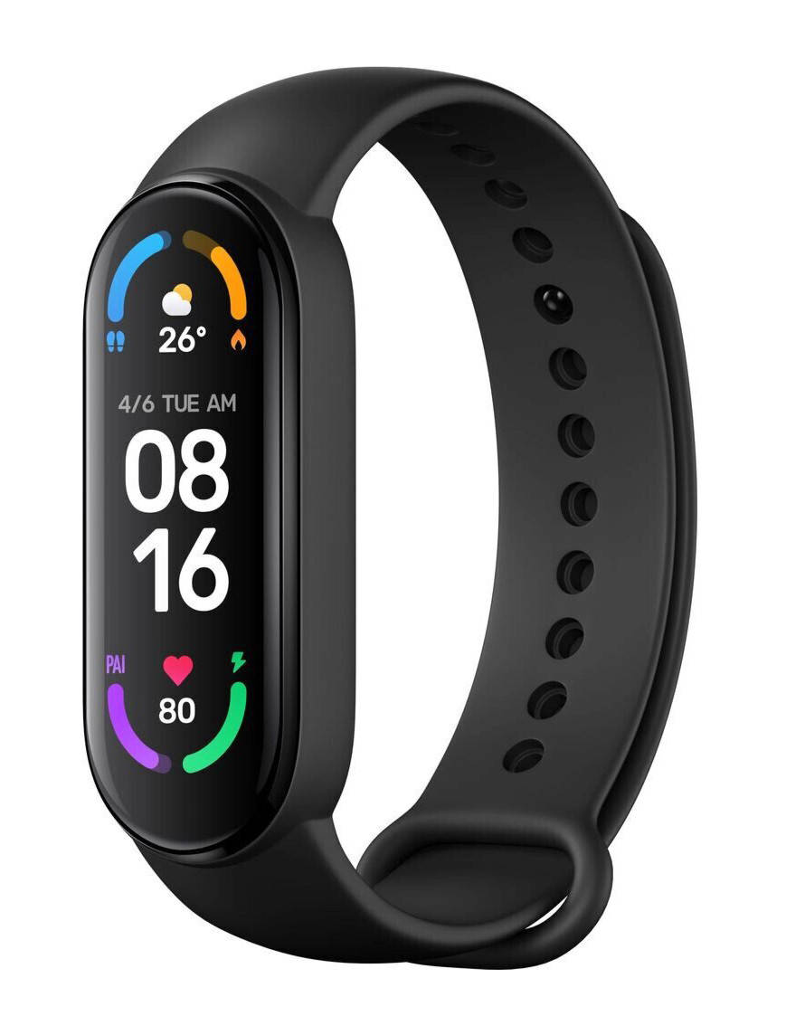 

Фитнес-браслет Xiaomi Mi Smart Band 6 Черный (BHR4951GL)