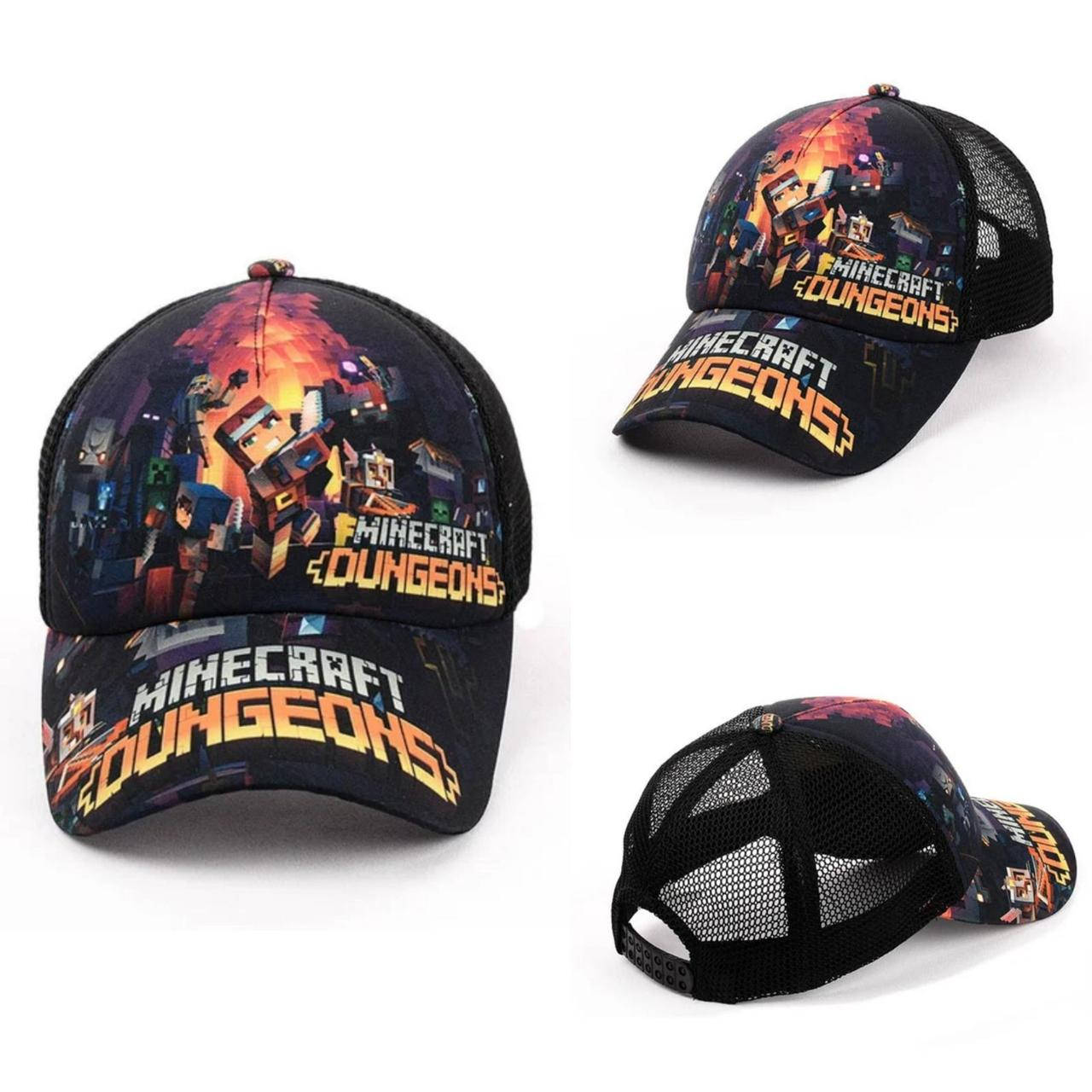 

Кепка Майнкрафт / Кепка детская Майнкрафт/ Бейсболка Майнкрафт / Блайзер Майнкрафт, Разные цвета