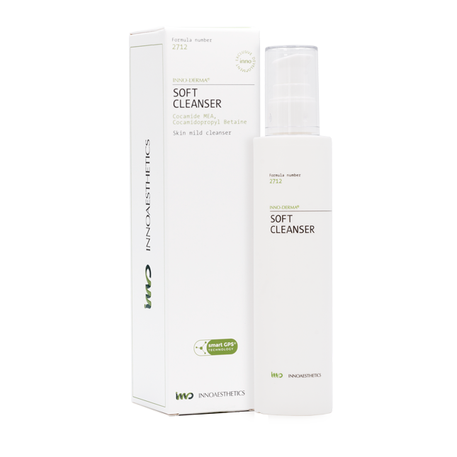 

Мягкое очищающее средство для кожи лица SOFT CLEANSER Innoaesthetics, 200 мл