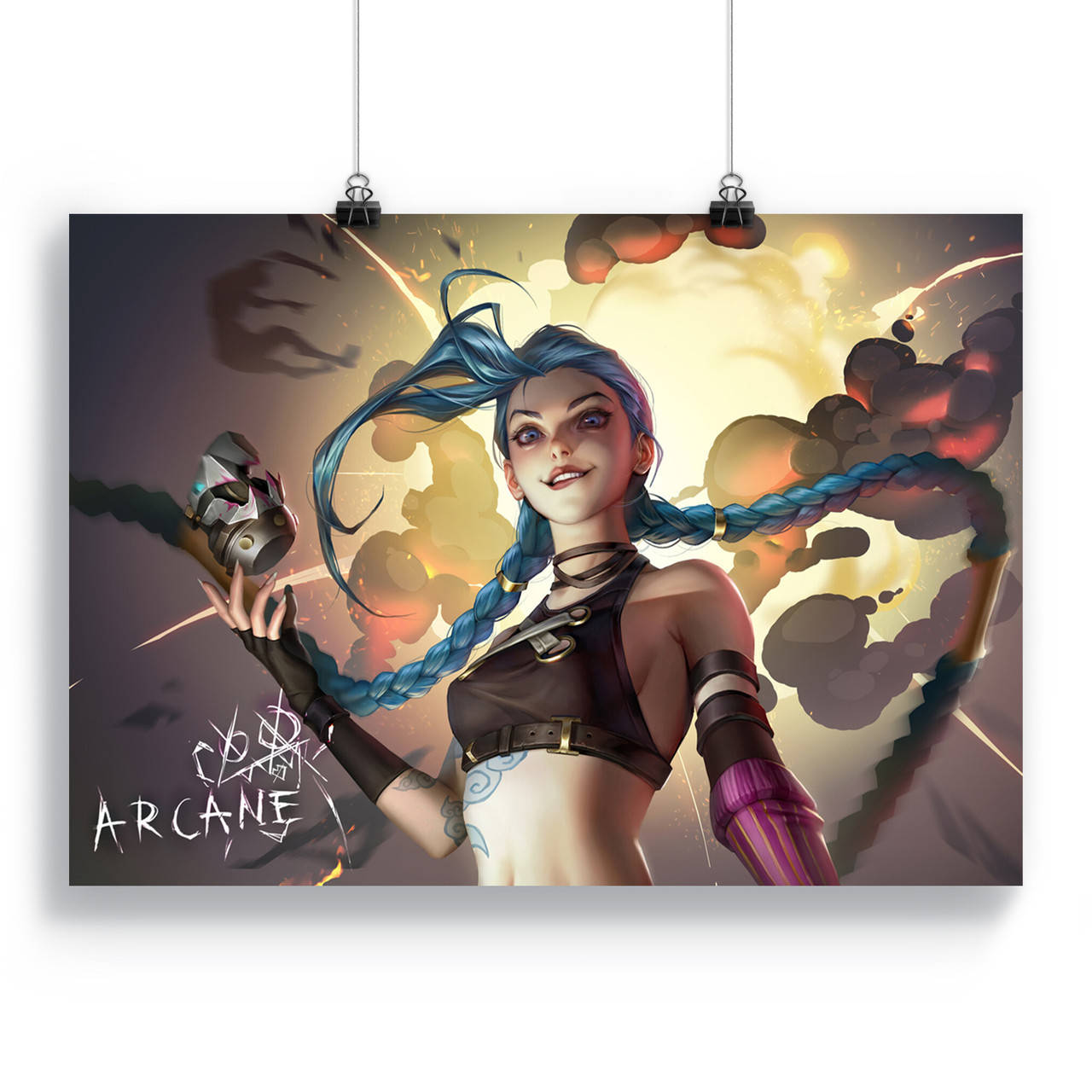 

Плакат Аркейн Лига Легенд | Arcane League of legend 07