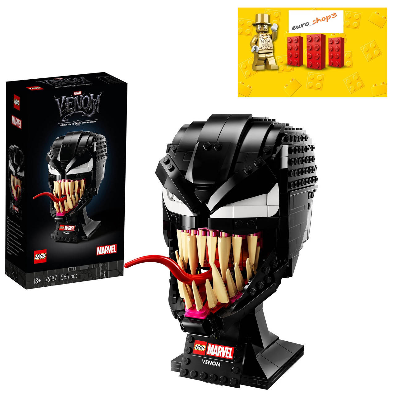 

LEGO Marvel Spider-Man Venom 76187, Черный