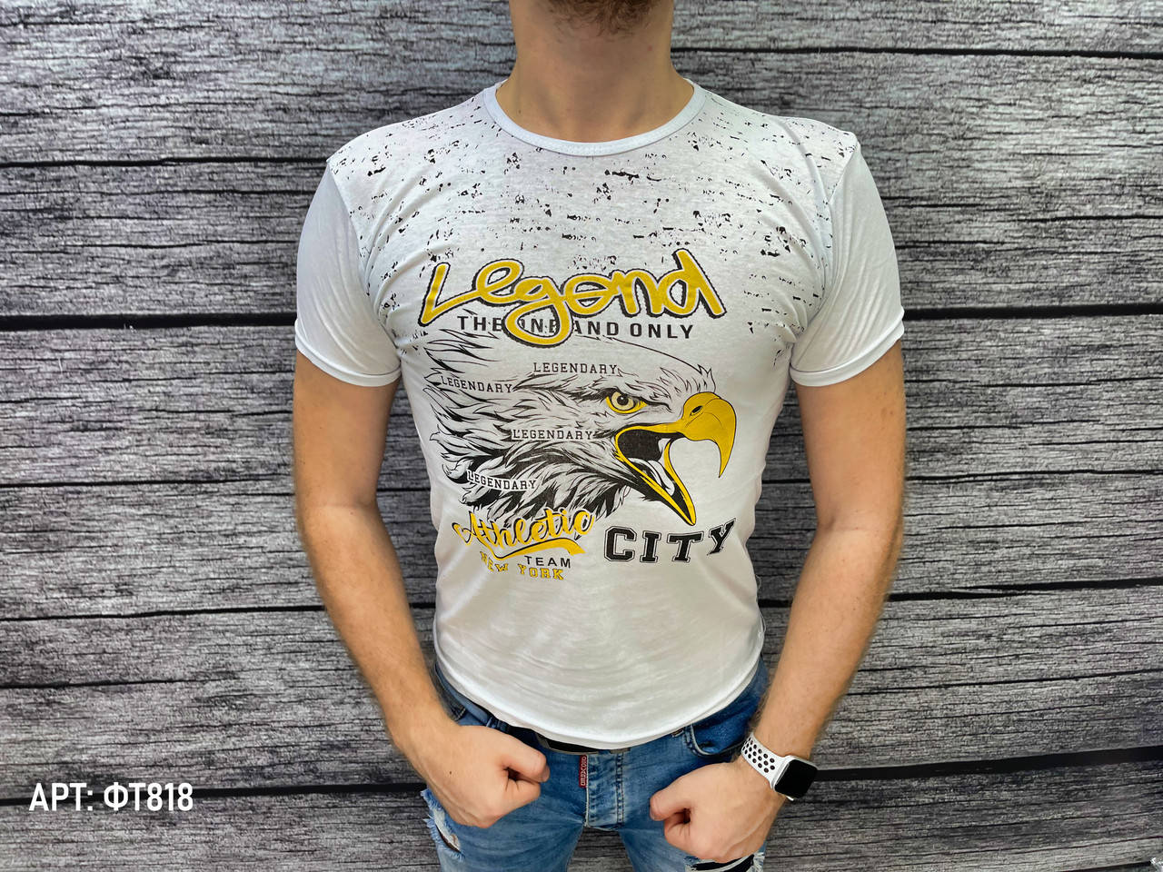 

Мужская футболка. Размеры: M, L, XL, 2XL (маломерят на размер)