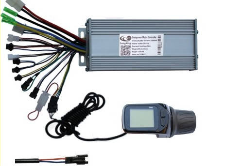 

Контроллер 36/48v/500/600w с ручкой газа + LCD дисплей