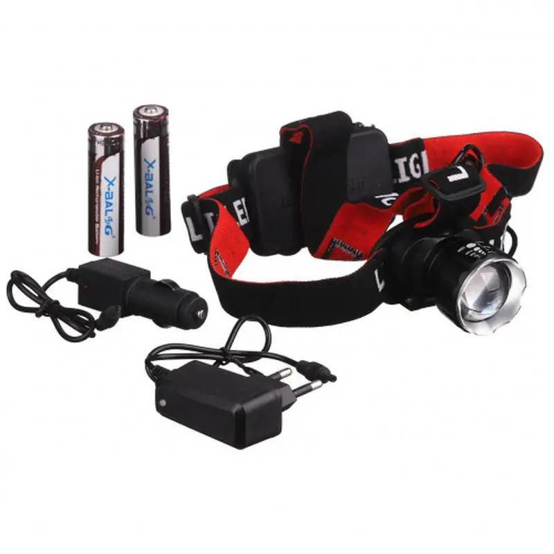 

Налобный фонарь аккумуляторный Bailong BL-T20 P90