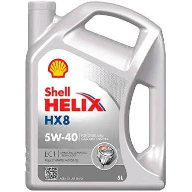 

Моторное масло Shell Helix HX8 ECT 5W-40 5л (550046689)
