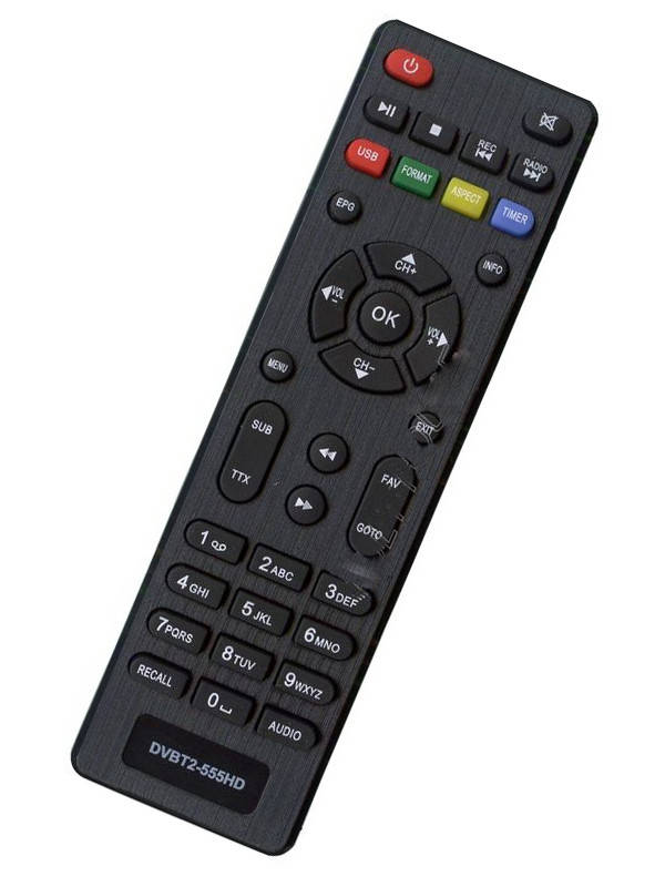 

Пульт Т2 для Romsat T8000HD