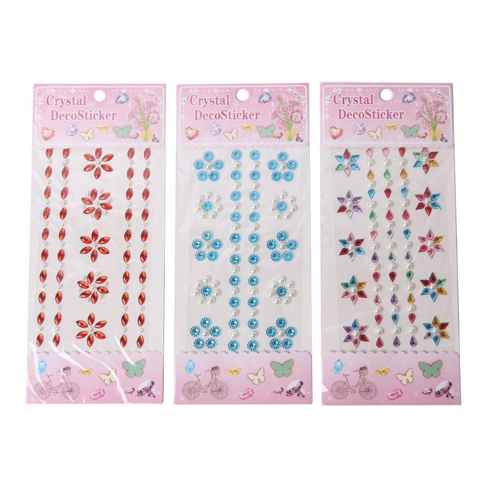 

Наклейки Стрази мікс кольорів і розмірів асортимент