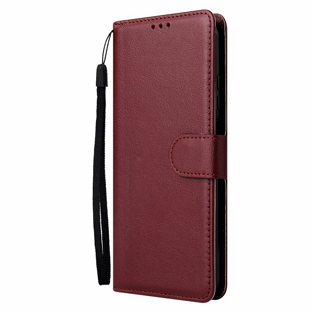 

Чехол книжка для Xiaomi Redmi 7A Бордовый магнит ремешок