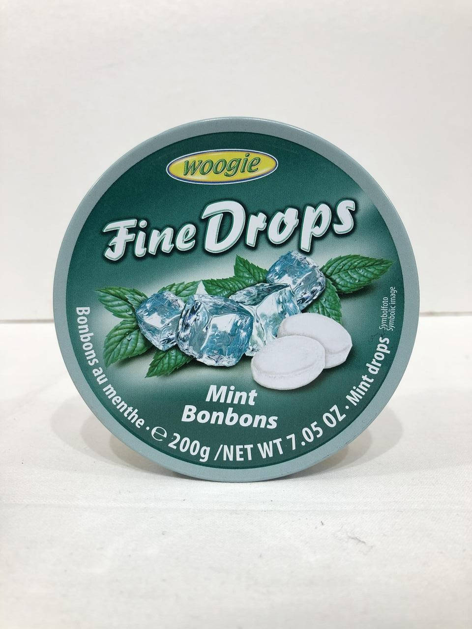 

Льодяники Fine Drops Mints 200гр