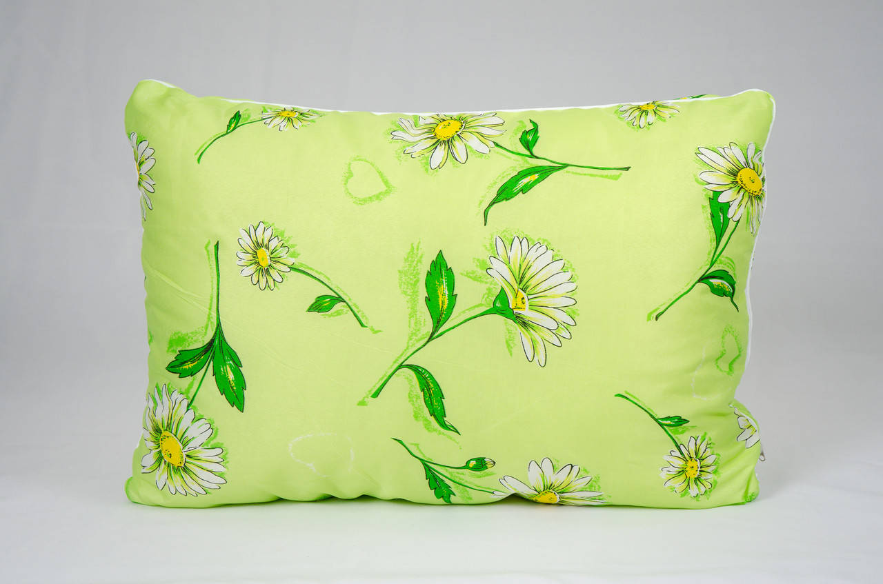 

Подушка 50х70 поликоттон, холлофайбер, Разные цвета