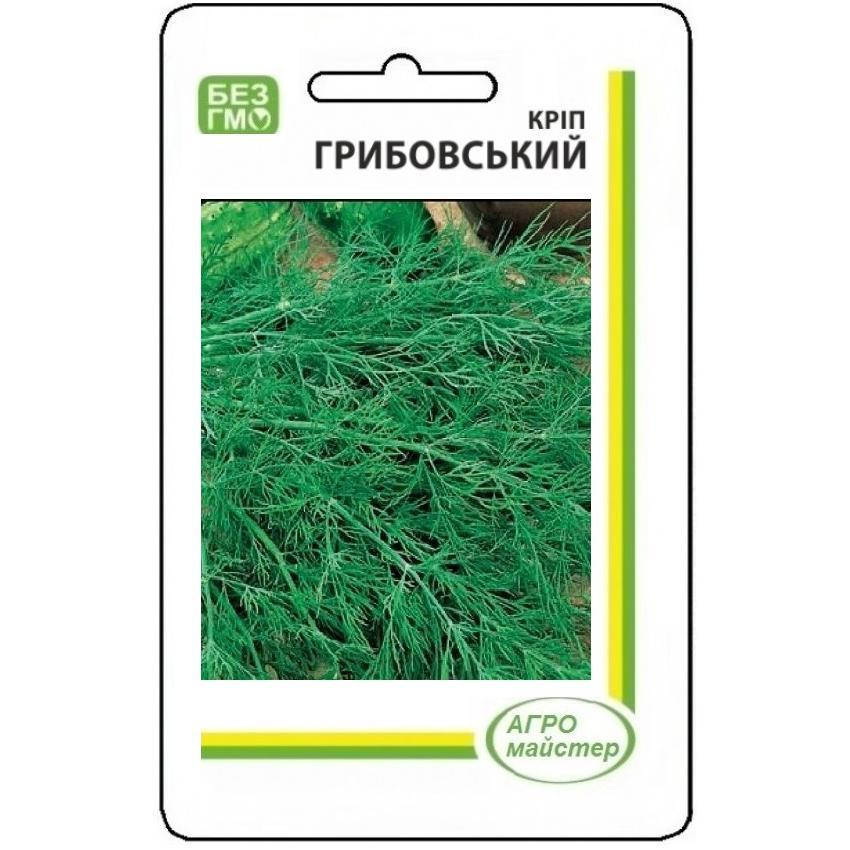 

Семена Укропа Грибовский UA 10 г Агро Майстер (01428)