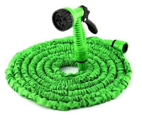 

Усиленный садовый шланг для полива XHose 45м. с распылителем и переходником Magic Hose