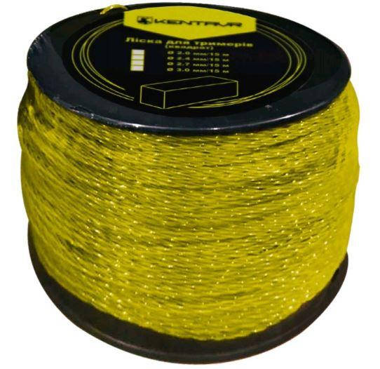 

Леска для триммеров в бухте Кентавр (зiрка) 2.4mm*3LB 349м