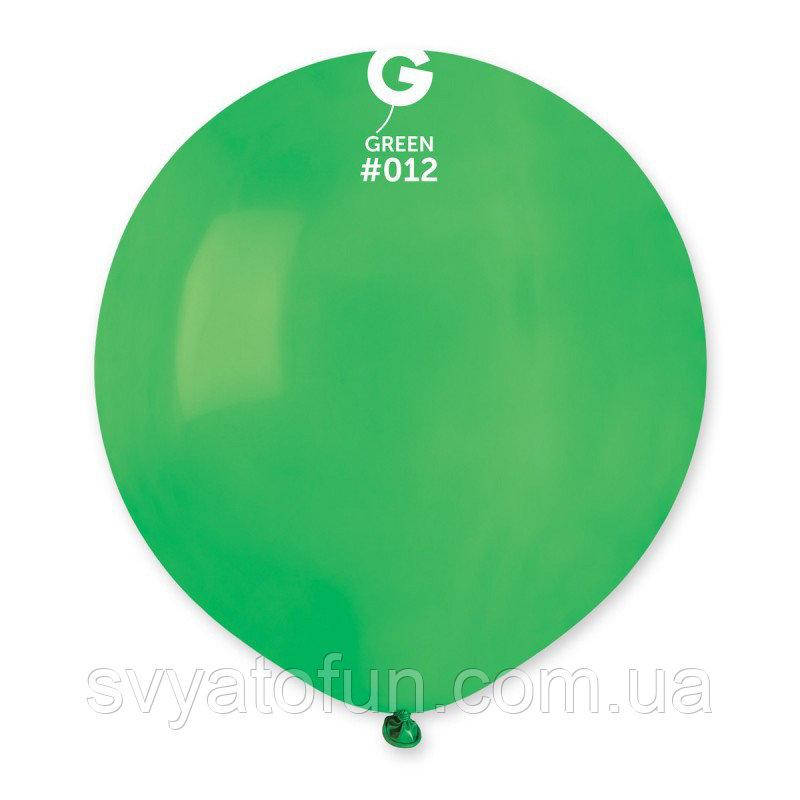 

Латексный воздушный шарик 19" пастель 12 зеленый 1шт Gemar, Зелёный