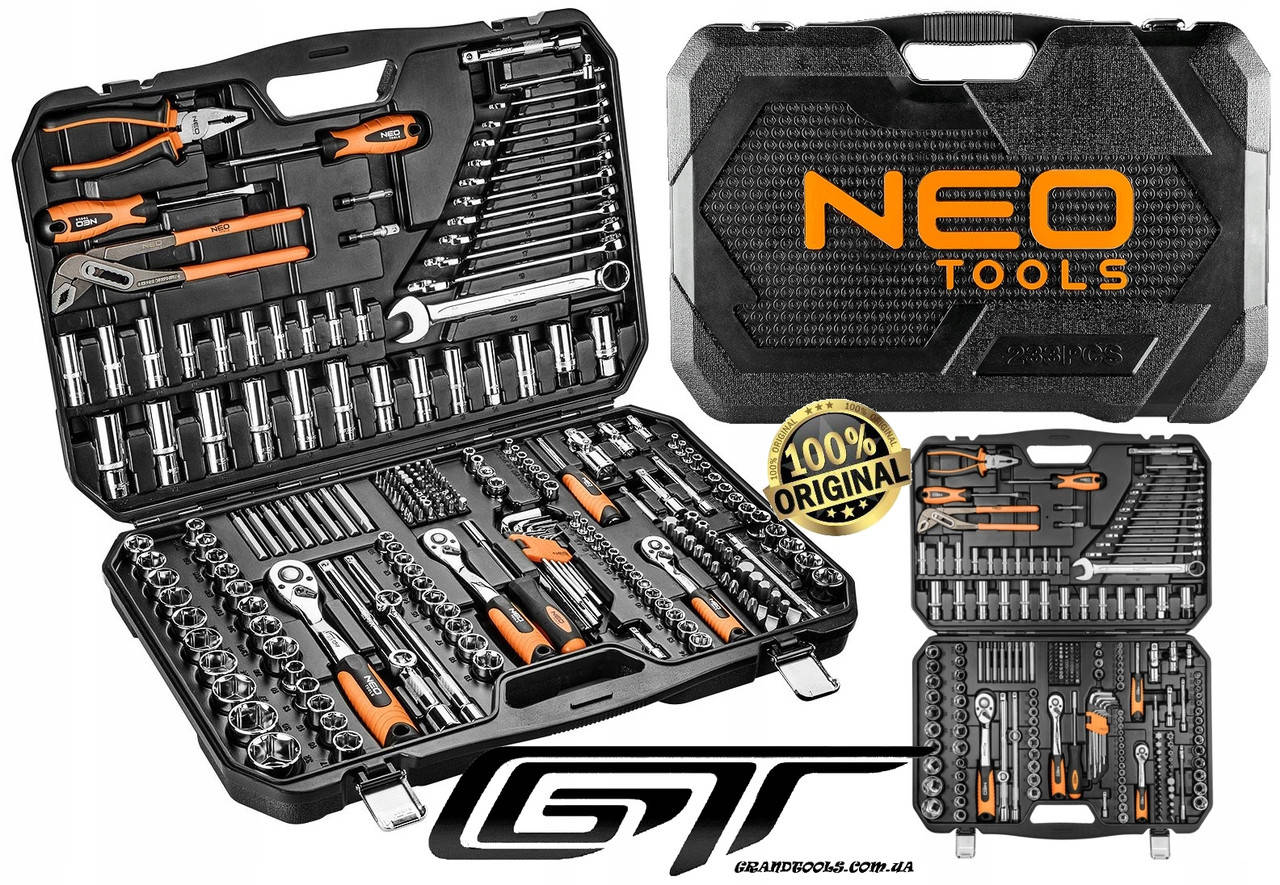 

Набор ключей NEO TOOLS 08-681 1/2" 233шт.