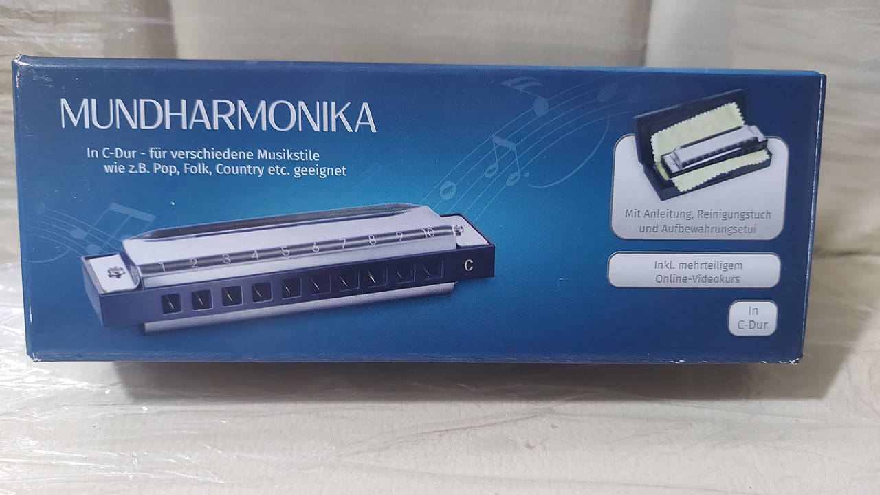 

Губная гармоника (гармошка) домажор Streetlife Music GmbH Германия