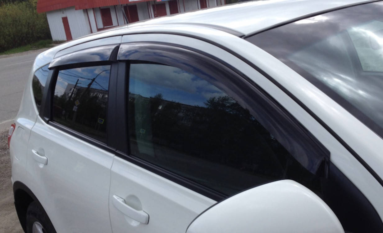 

Дефлекторы окон (ветровики) Nissan Qashqai 1 2006-2014, ANV - Cobra Tuning, N11206