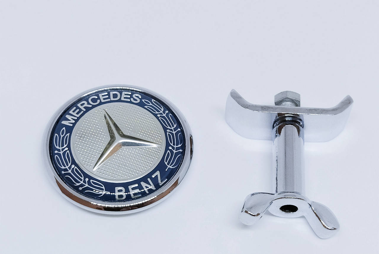 

Эмблема Значок Mercedes-Benz Шильдик на капот 43мм