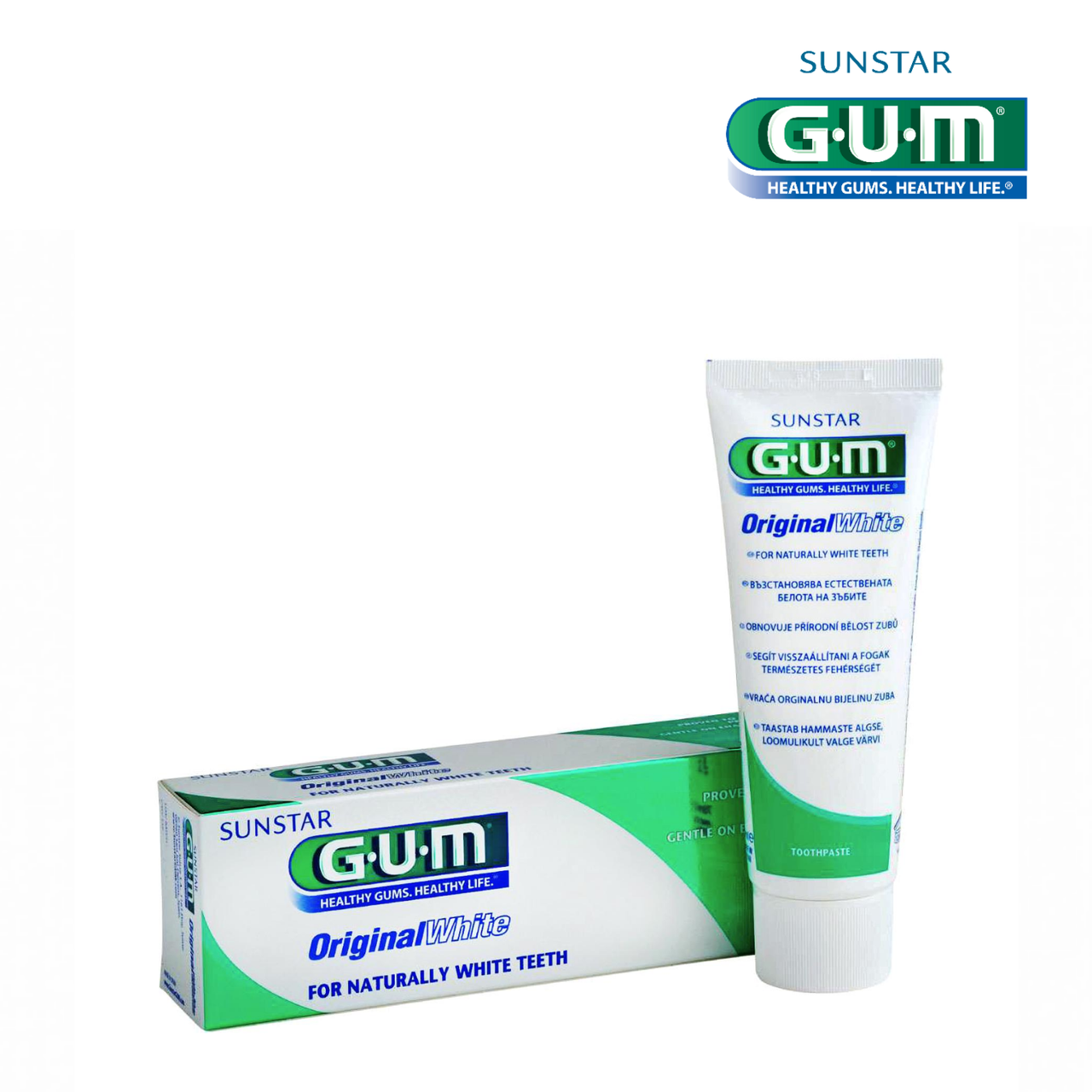 

Зубная паста GUM Original White, 75 мл