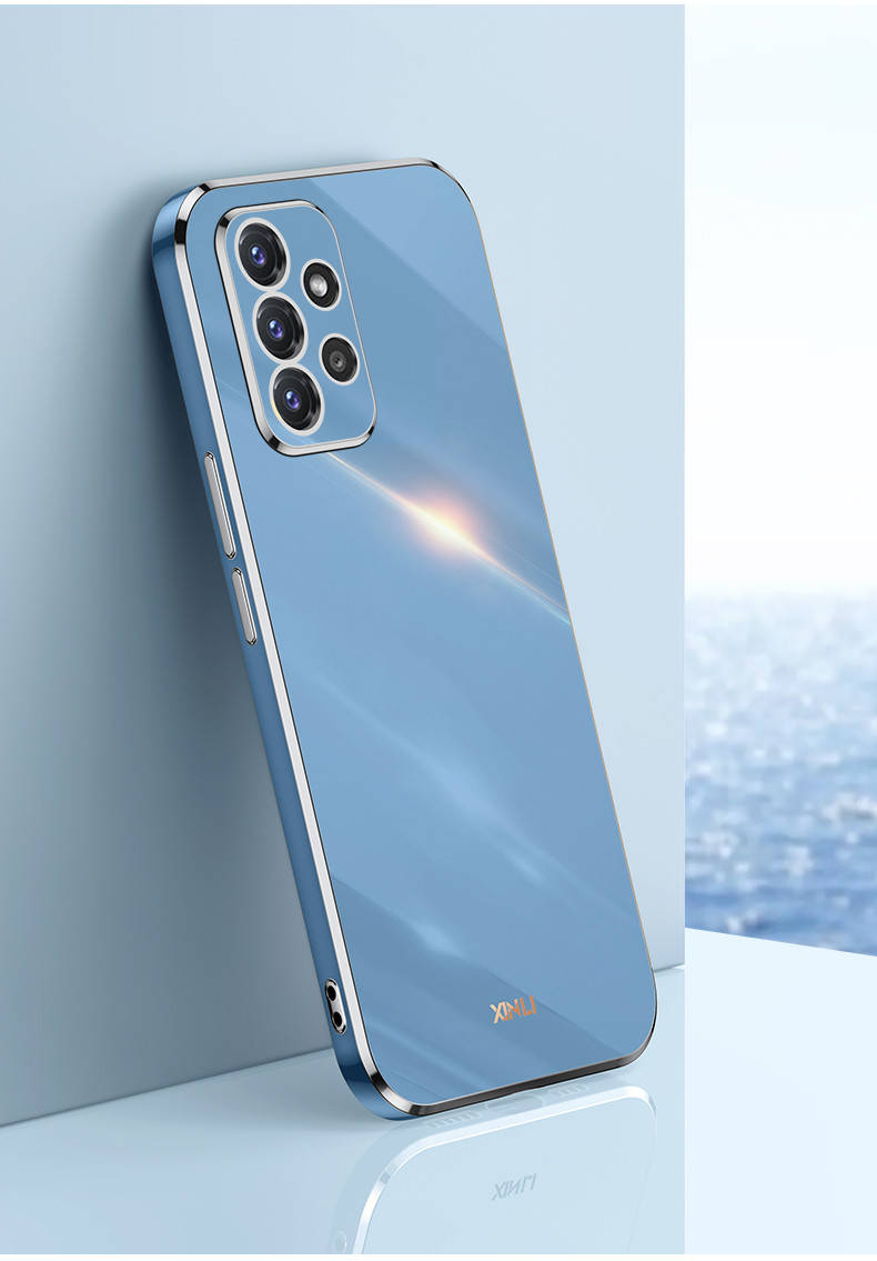 

Чехол 6D Plating для Samsung Galaxy A72 Celestial Blue, Разные цвета